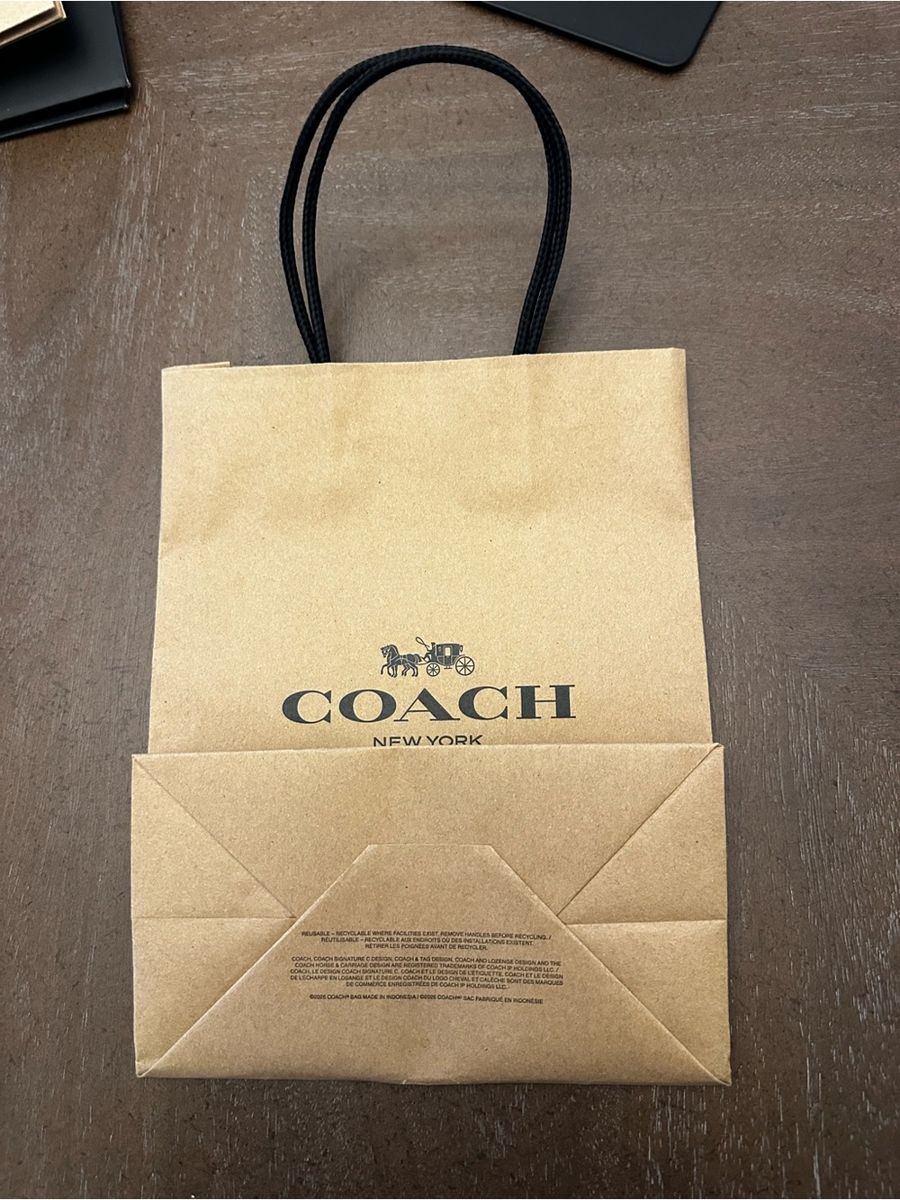 Coach Gift Bag - Picture 2 of 8